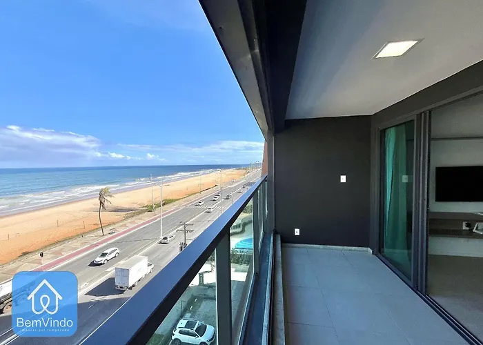 Estudio Perfeito E Completo Com Vista Mar