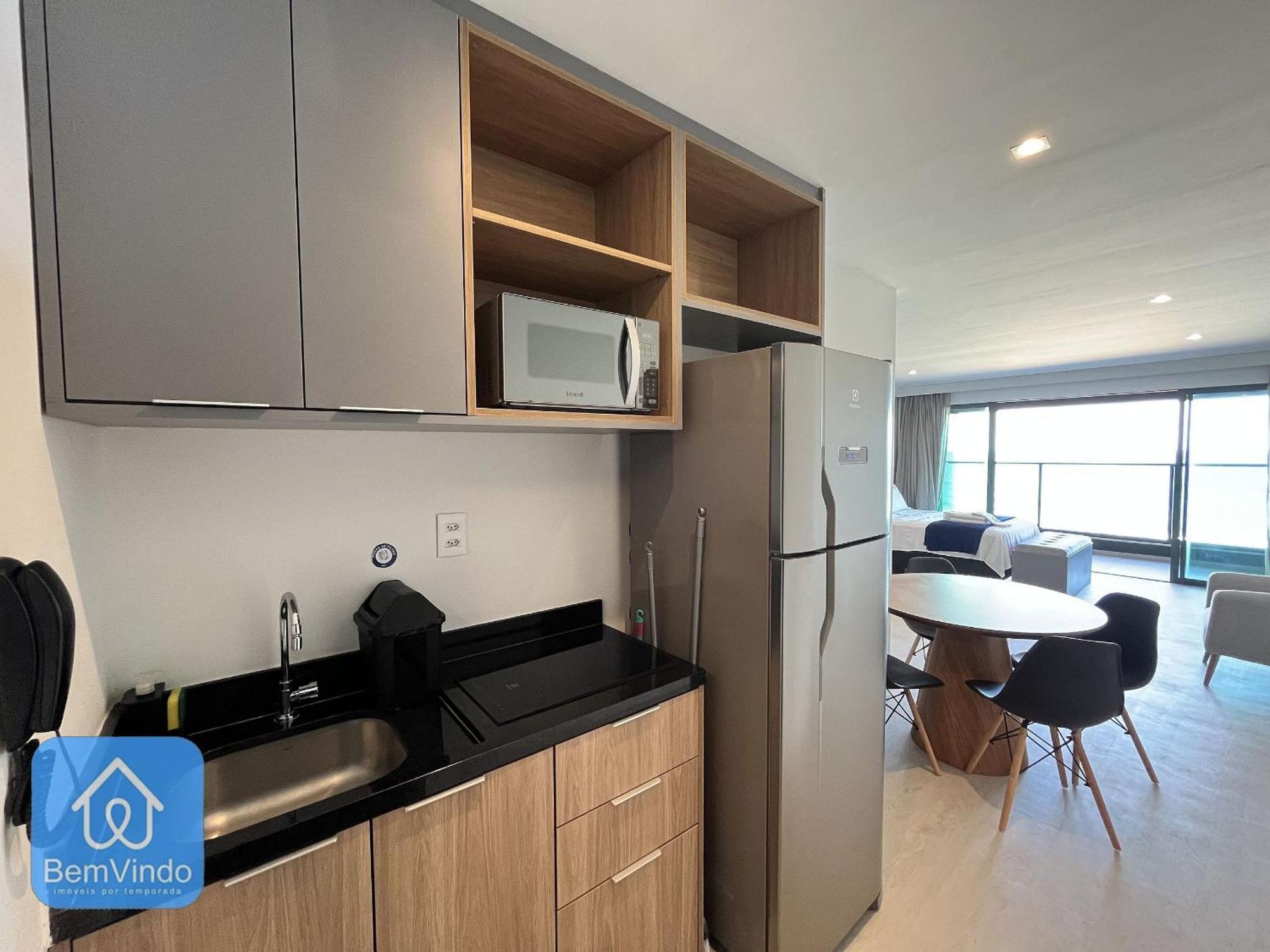 Apartamento Estudio Perfeito E Completo Com Vista Mar Salvador