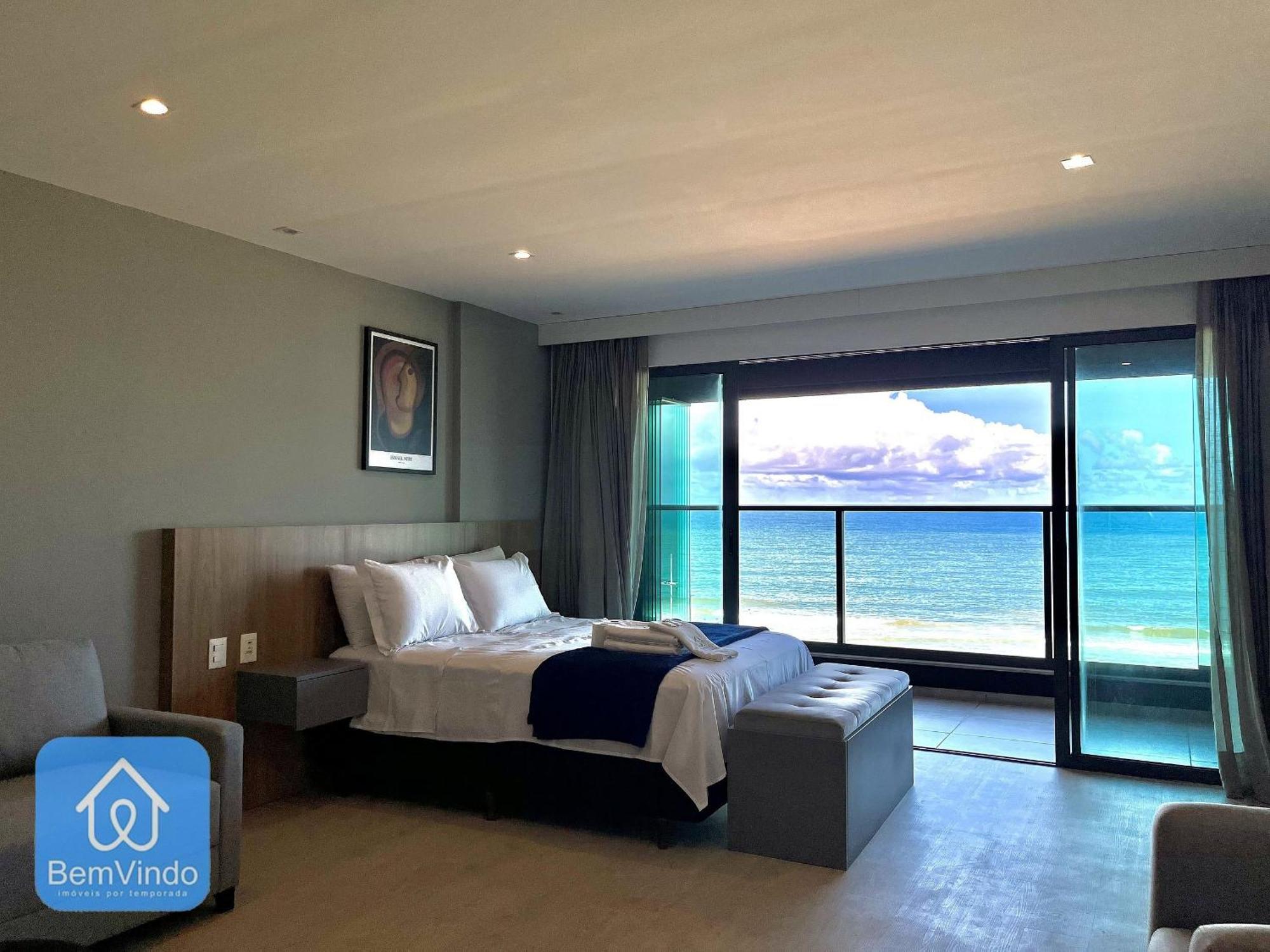 Apartamento Estudio Perfeito E Completo Com Vista Mar